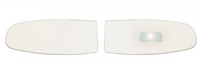 Ghia Â€˜56-64; White, 1 Pair (Not Available With Side Support Pin)